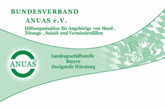 Bild zeigt das Logo der ANUAS Zweigstelle Würzburg